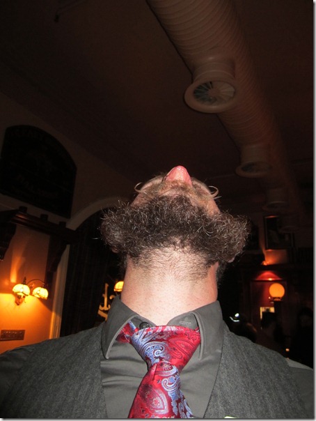 this is an awesome beard and mustach from below